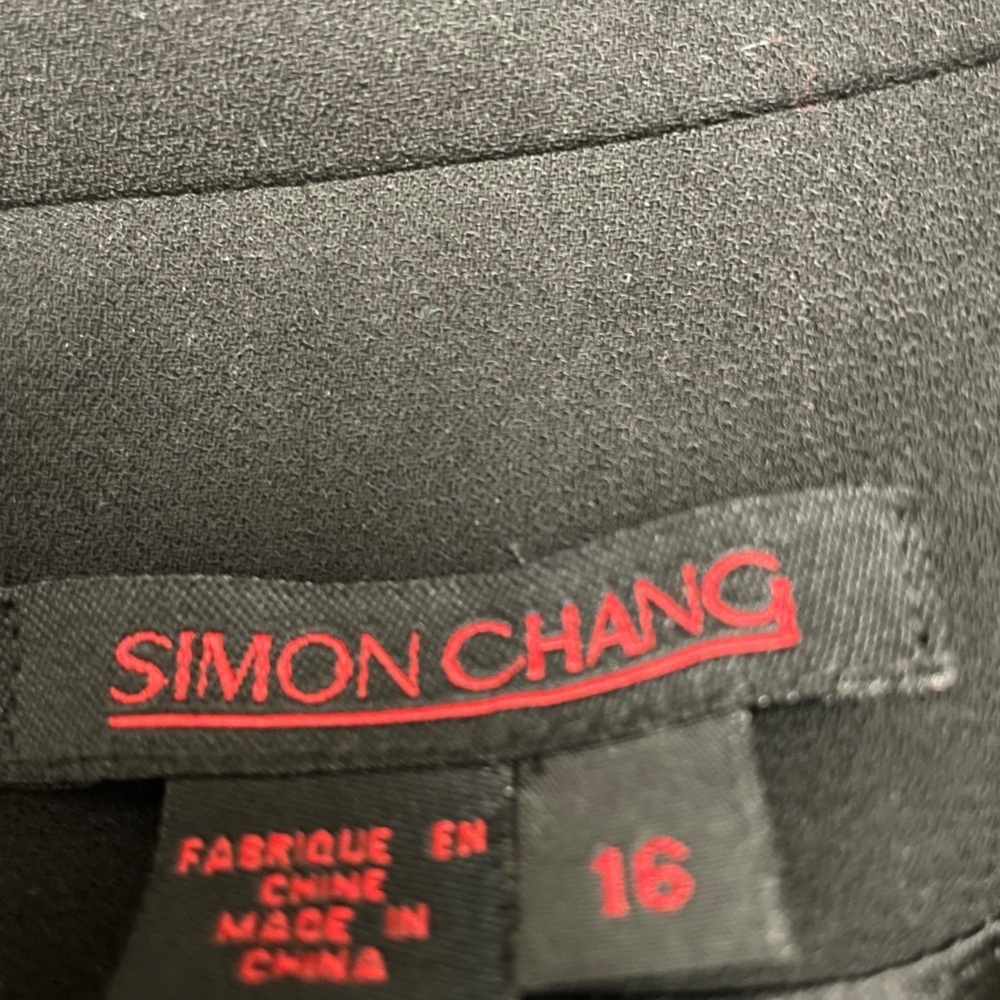 Simon Chang Black Blazer - Picture 4 of 8